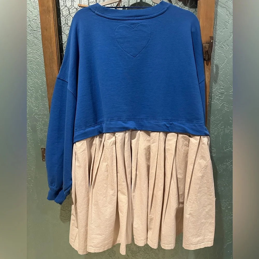 FP5  Free People Eleanor Sweatshirt Dress - Picture 2 of 6